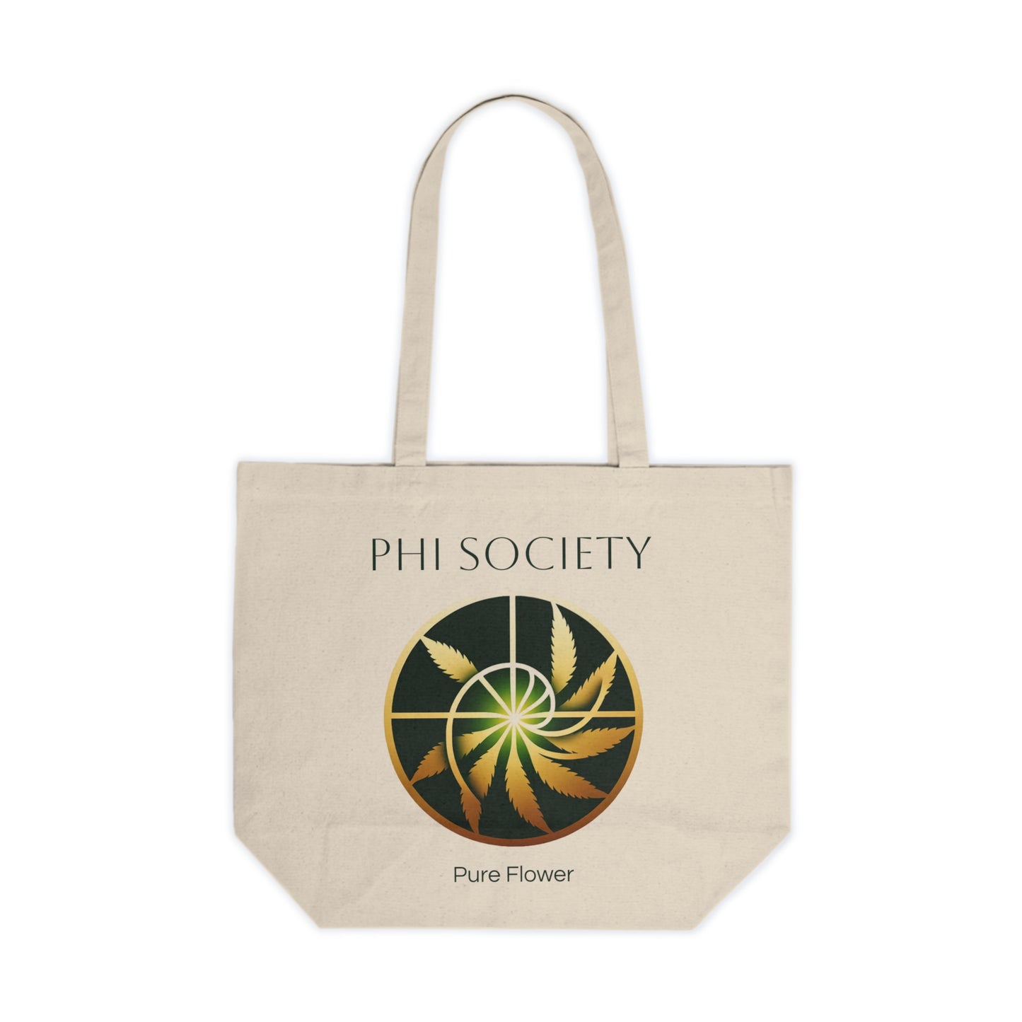 Phi Society Canvas Shopping Tote