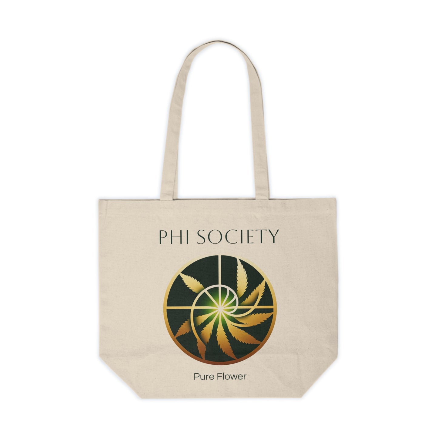 Phi Society Canvas Shopping Tote