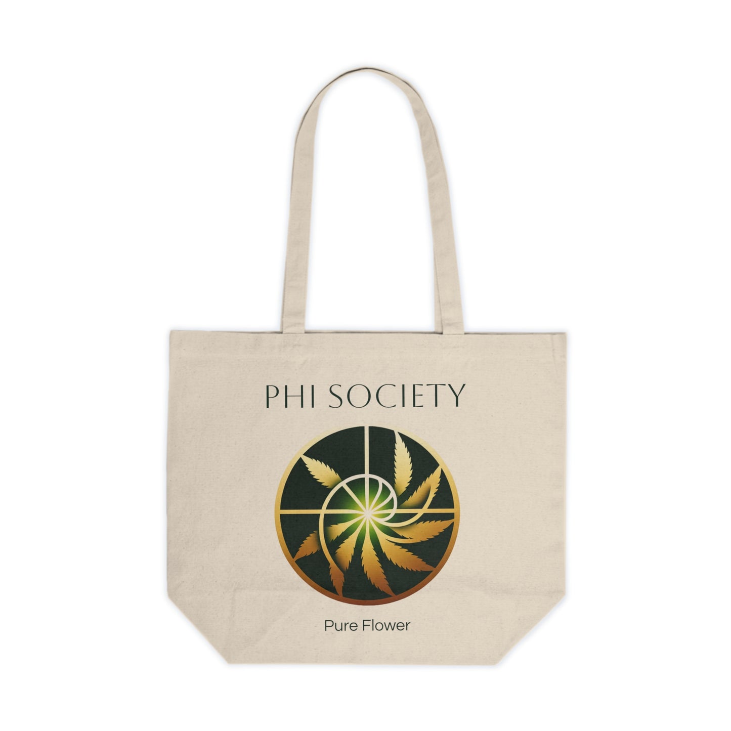 Phi Society Canvas Shopping Tote