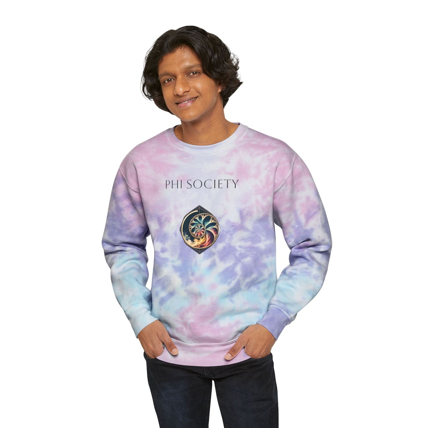 Unisex Phi Society Tie-Dye Sweatshirt