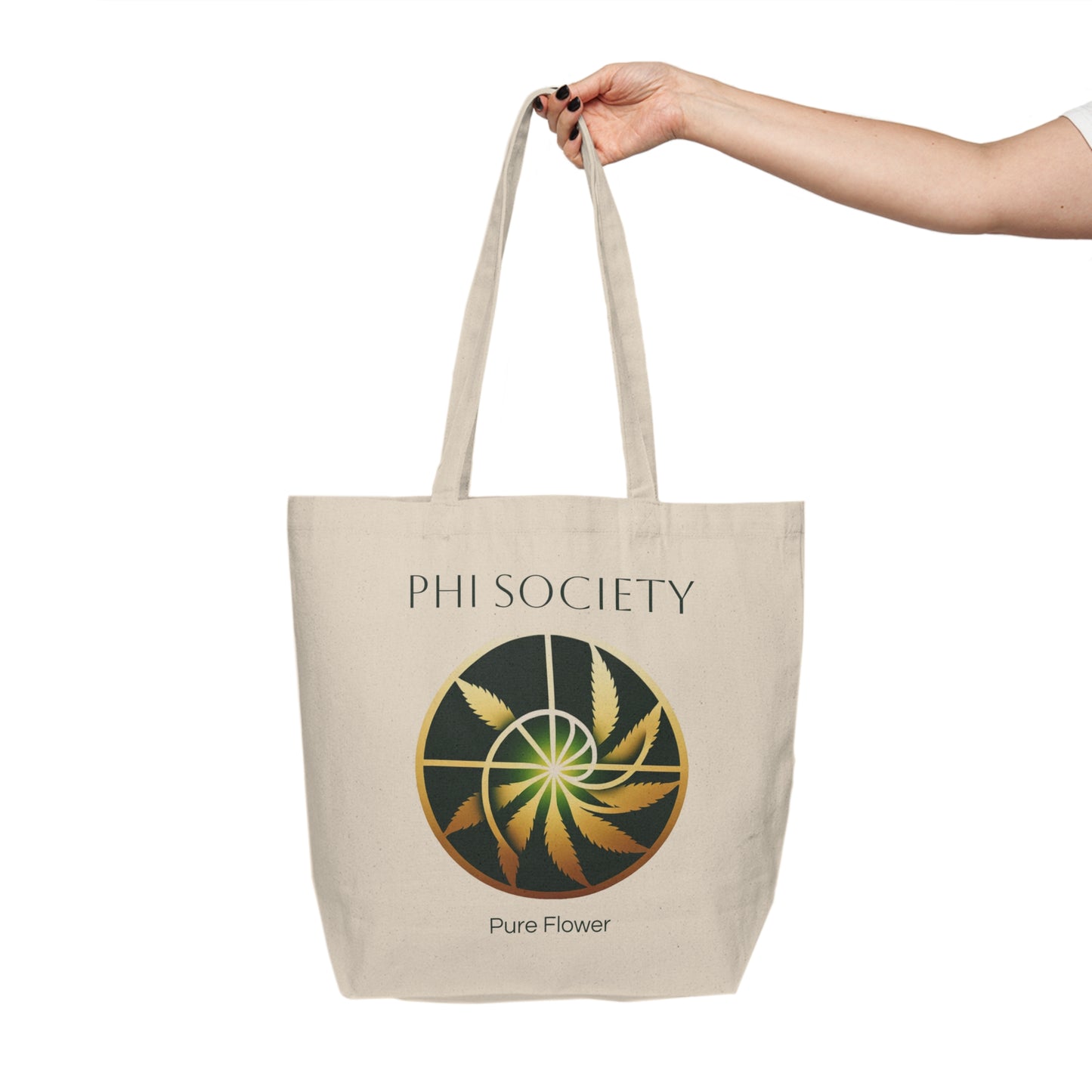 Phi Society Canvas Shopping Tote