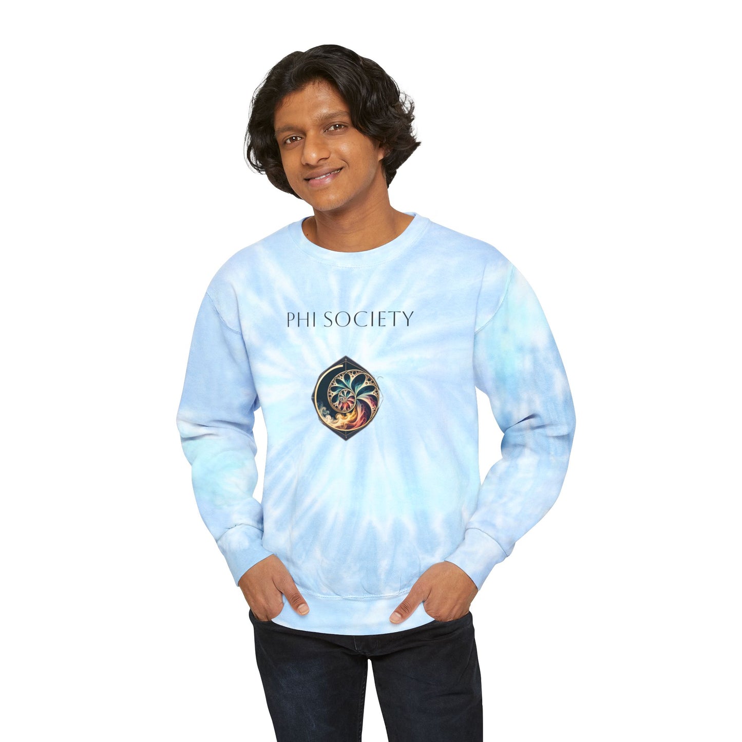 Unisex Phi Society Tie-Dye Sweatshirt